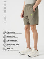 Technosport Men Shorts - OR46 - SMOKEY OLIVE