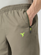 Technosport Men Shorts - OR46 - SMOKEY OLIVE