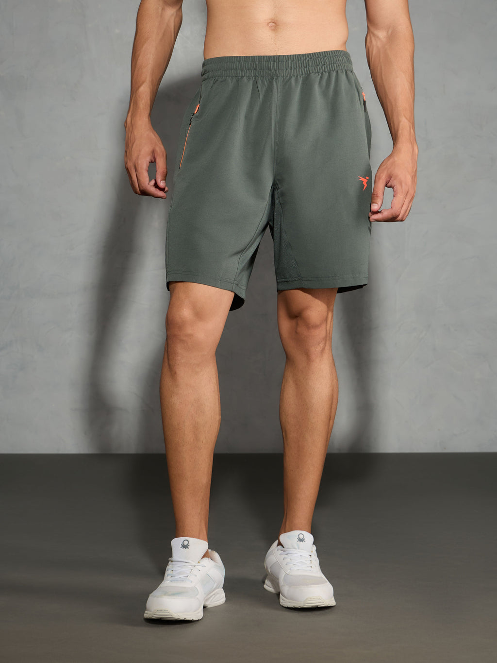 Technosport Men Shorts - OR46 - TREKKING GREEN