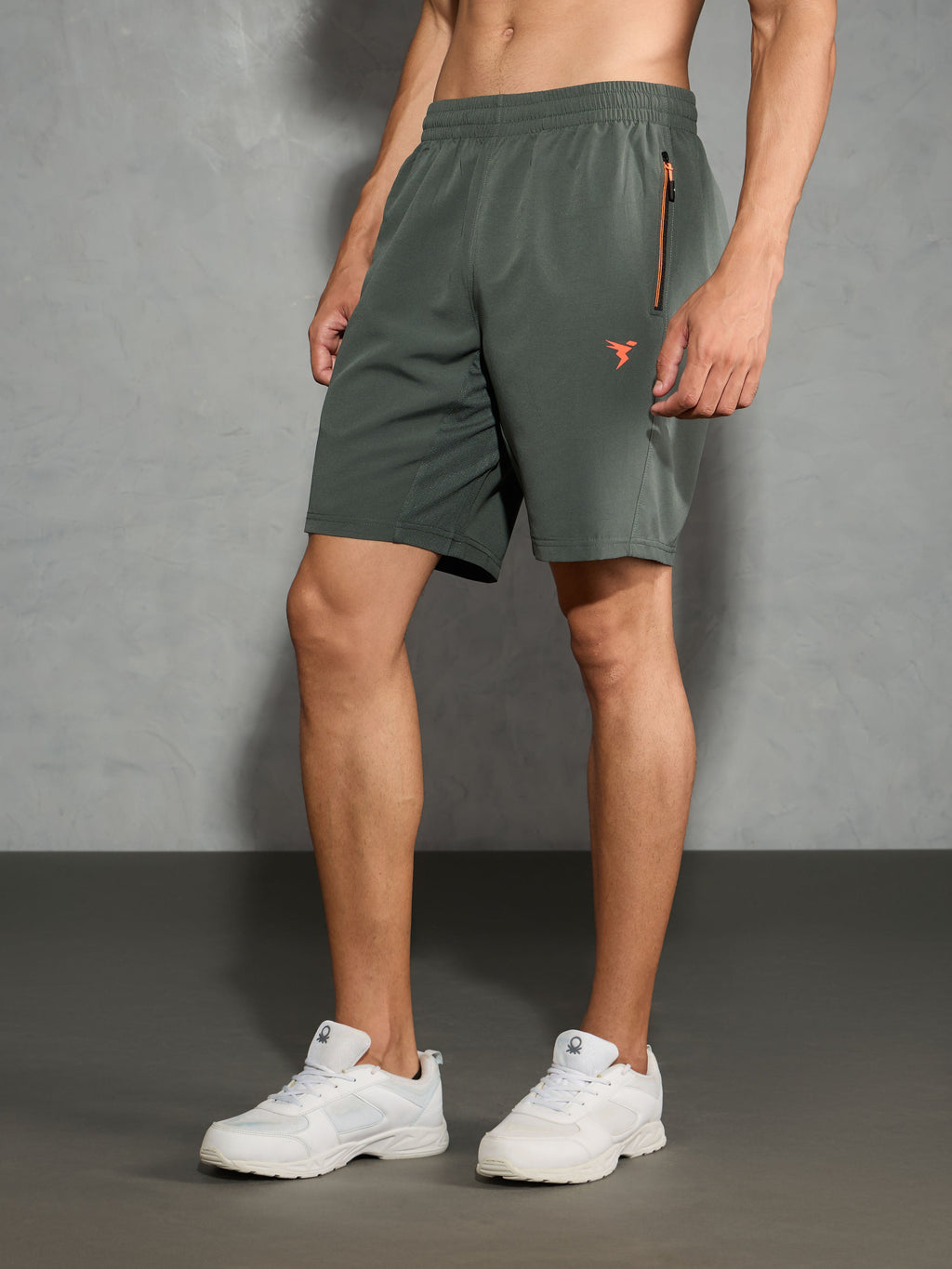 Technosport Men Shorts - OR46 - TREKKING GREEN