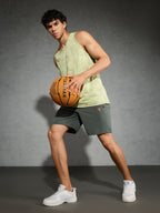 Technosport Men Shorts - OR46 - TREKKING GREEN
