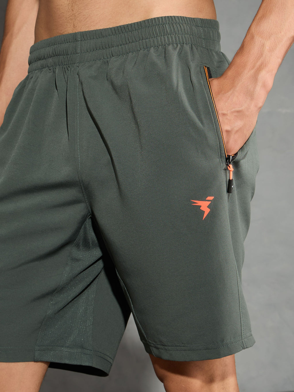 Technosport Men Shorts - OR46 - TREKKING GREEN