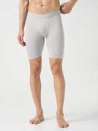Technosport Men Solid Compression Tights (Elasto Plus) - OR59 - ASH