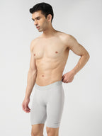 Technosport Men Solid Compression Tights (Elasto Plus) - OR59 - ASH