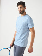 Technosport Crew Neck Tshirt (Double Cool) - OR60 - MIDNIGHT BLUE
