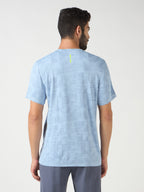 Technosport Crew Neck Tshirt (Double Cool) - OR60 - MIDNIGHT BLUE