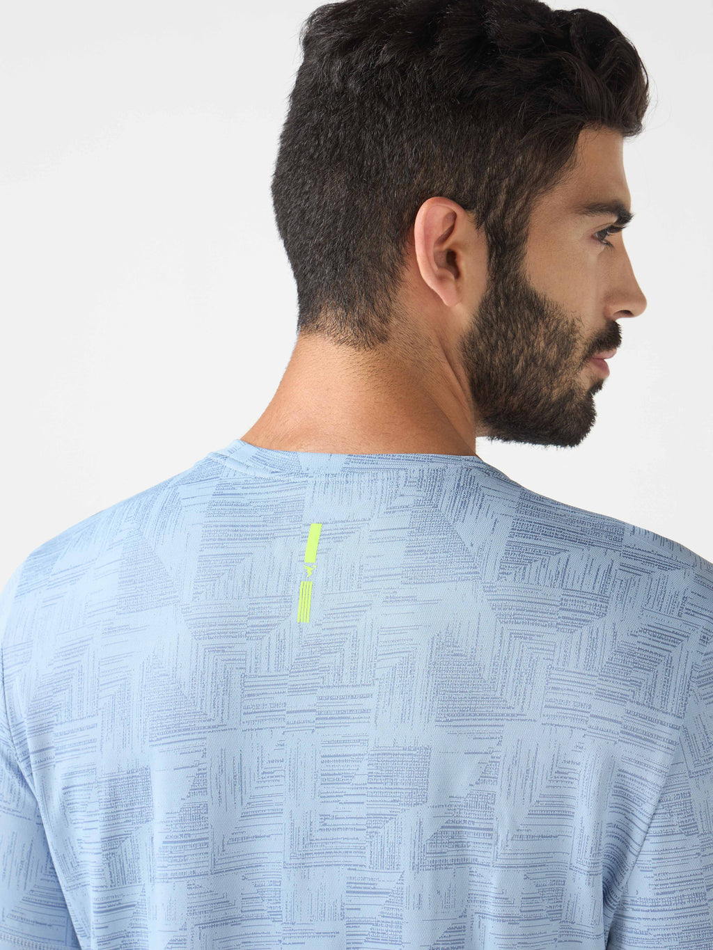 Technosport Crew Neck Tshirt (Double Cool) - OR60 - MIDNIGHT BLUE