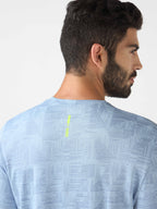 Technosport Crew Neck Tshirt (Double Cool) - OR60 - MIDNIGHT BLUE
