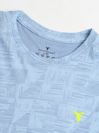 Technosport Crew Neck Tshirt (Double Cool) - OR60 - MIDNIGHT BLUE
