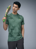 Technosport Crew Neck Tshirt (Double Cool) - OR60 - MYRTLE