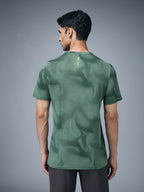Technosport Crew Neck Tshirt (Double Cool) - OR60 - MYRTLE