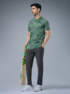Technosport Crew Neck Tshirt (Double Cool) - OR60 - MYRTLE