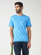 Technosport Crew Neck Tshirt (Double Cool) - OR60 - ROYAL BLUE