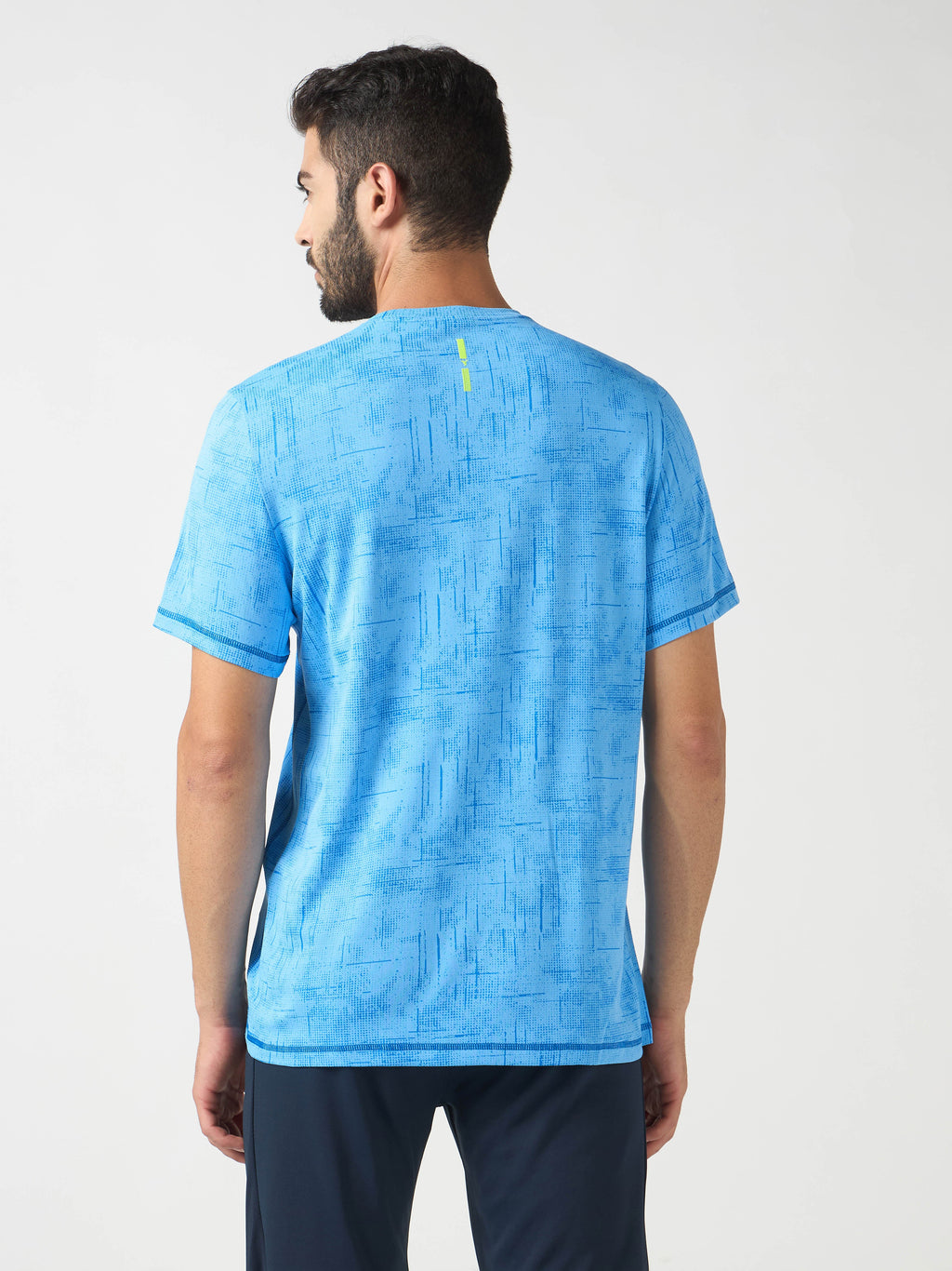 Technosport Crew Neck Tshirt (Double Cool) - OR60 - ROYAL BLUE
