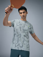 Technosport Crew Neck Tshirt (Double Cool) - OR60 - ULTIMATE GRAY