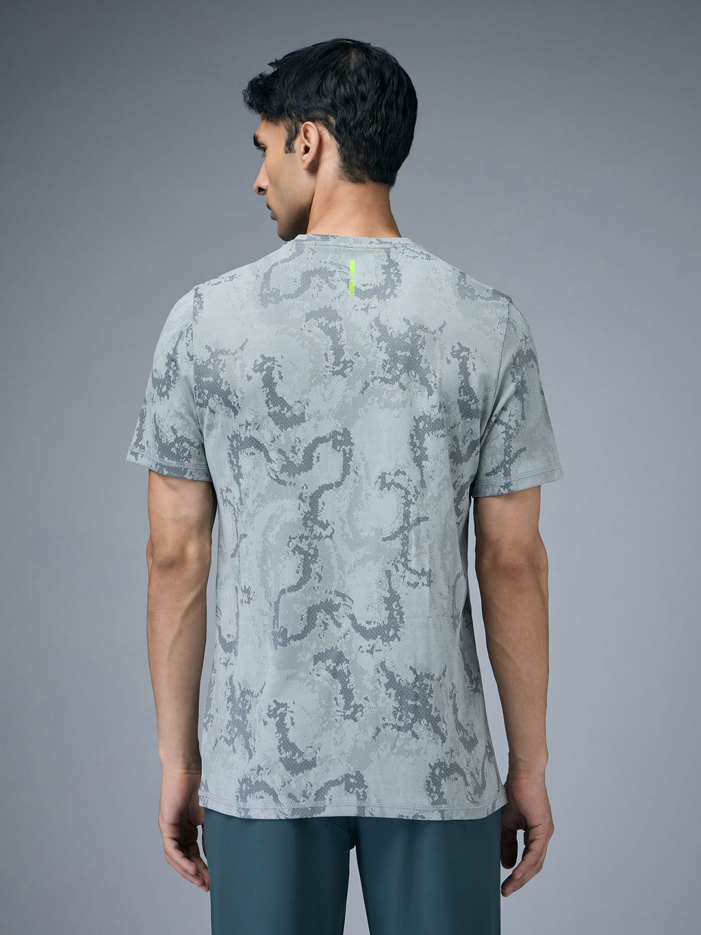 Technosport Crew Neck Tshirt (Double Cool) - OR60 - ULTIMATE GRAY