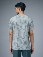 Technosport Crew Neck Tshirt (Double Cool) - OR60 - ULTIMATE GRAY