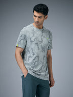 Technosport Crew Neck Tshirt (Double Cool) - OR60 - ULTIMATE GRAY