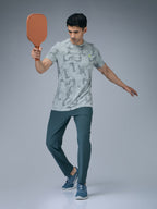 Technosport Crew Neck Tshirt (Double Cool) - OR60 - ULTIMATE GRAY