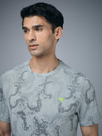 Technosport Crew Neck Tshirt (Double Cool) - OR60 - ULTIMATE GRAY
