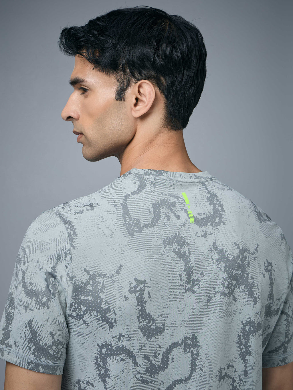 Technosport Crew Neck Tshirt (Double Cool) - OR60 - ULTIMATE GRAY