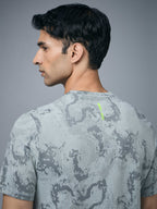 Technosport Crew Neck Tshirt (Double Cool) - OR60 - ULTIMATE GRAY