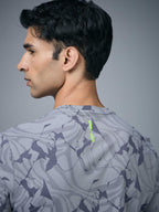 Technosport Crew Neck Tshirt (Double Cool) - OR60 - VINTAGE INDIGO