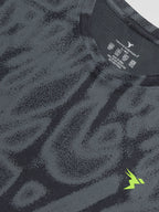 Technosport Crew Neck Tshirt (Double Cool) - OR60 - WOODLAND GRAY