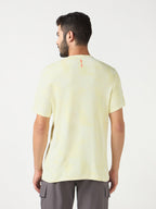 Technosport Crew Neck Tshirt (Double Cool) - OR60 - YELLOW B