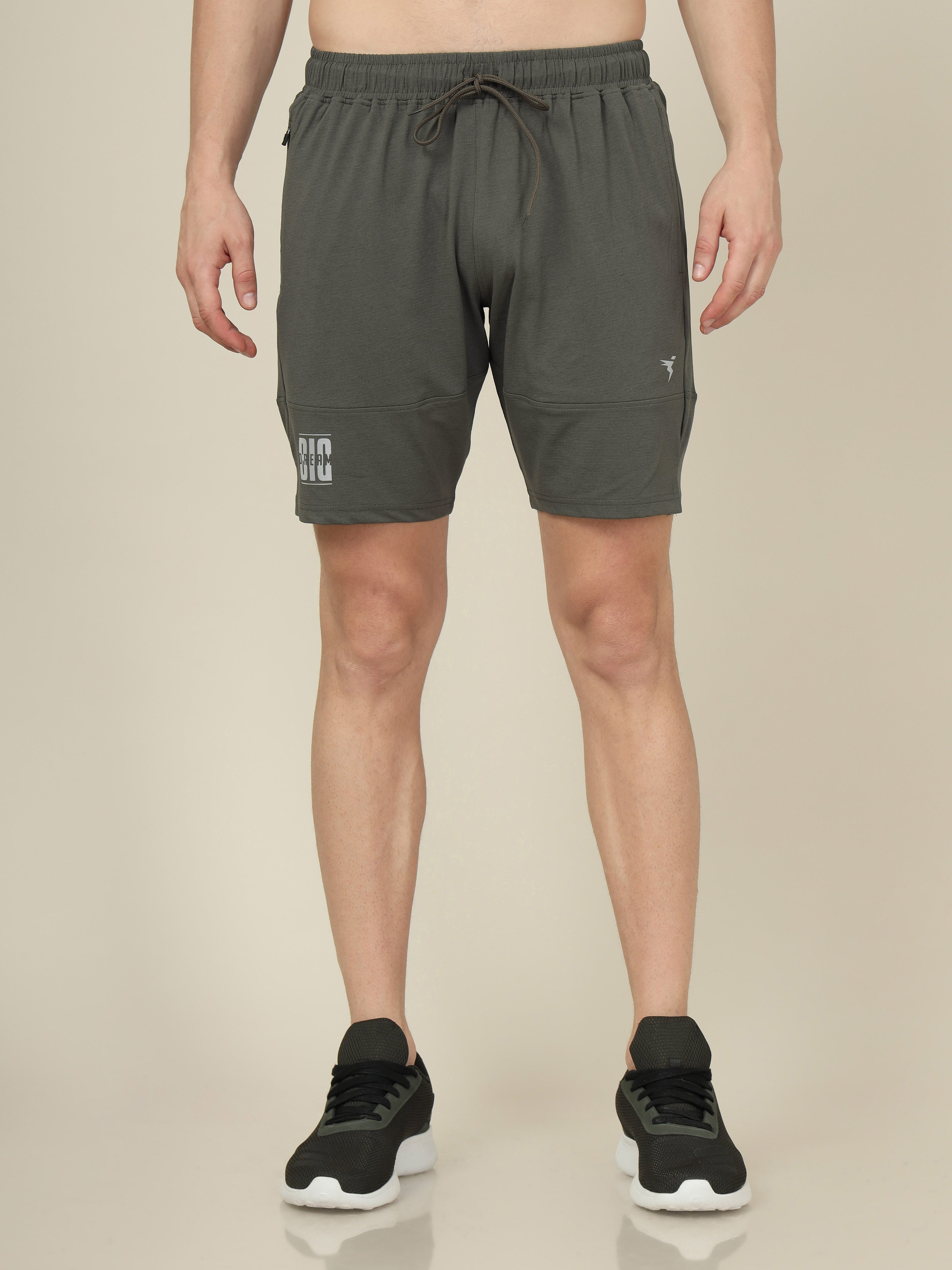 Technosport Men Shorts (Elasto Lite) - OR656 - BEETLE