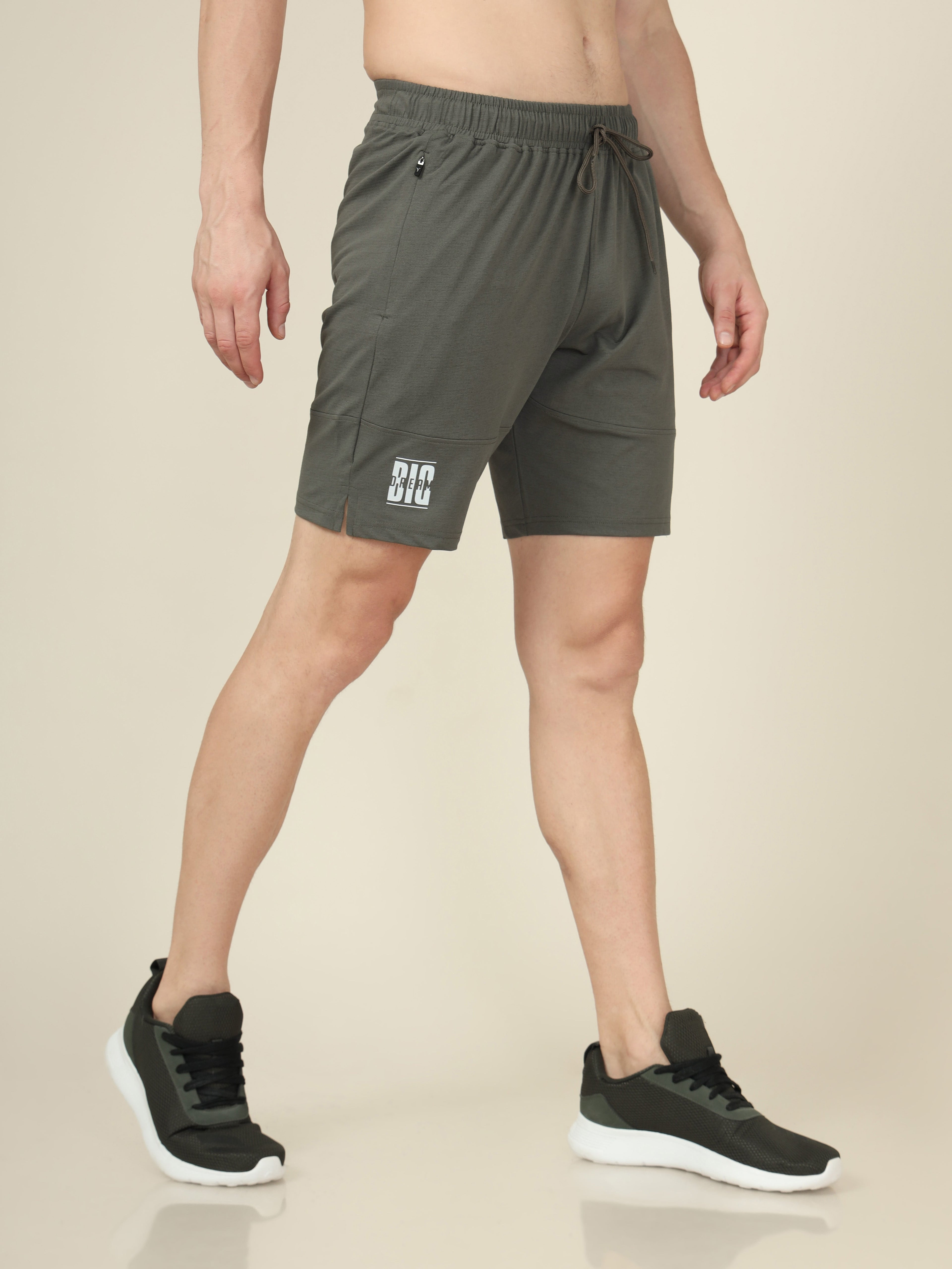 Technosport Men Shorts (Elasto Lite) - OR656 - BEETLE