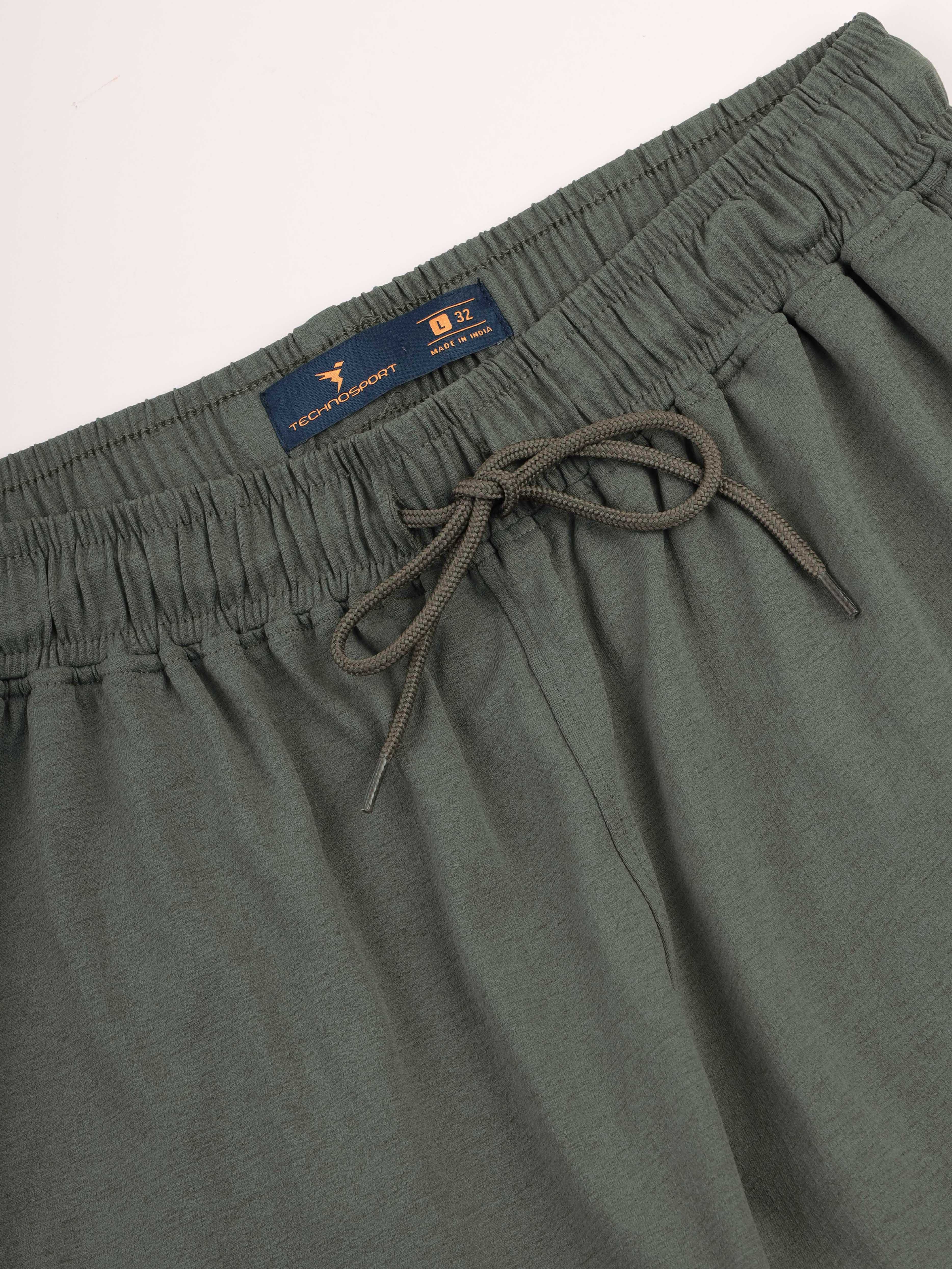 Technosport Men Shorts (Elasto Lite) - OR656 - BEETLE