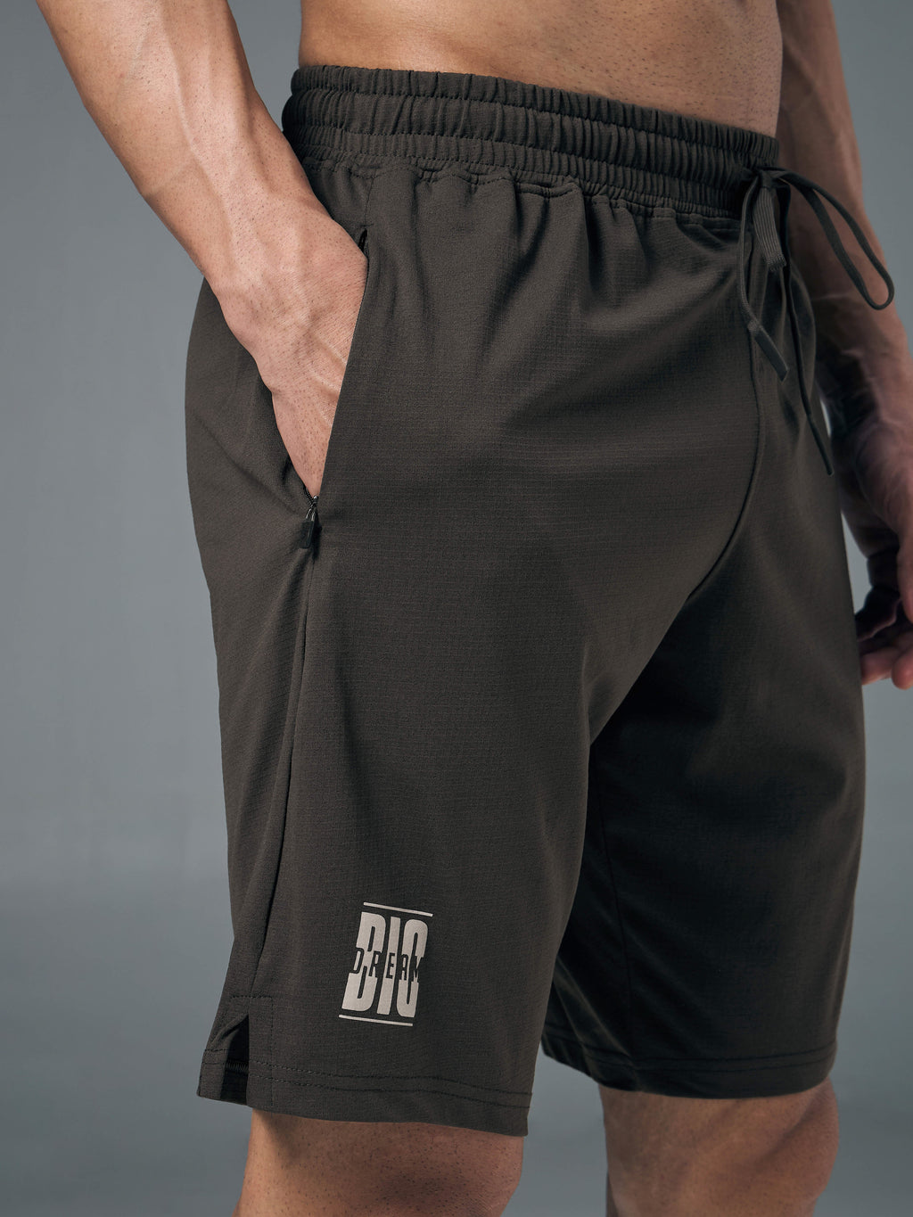 Technosport Men Shorts (Elasto Lite) - OR656 - BLACK