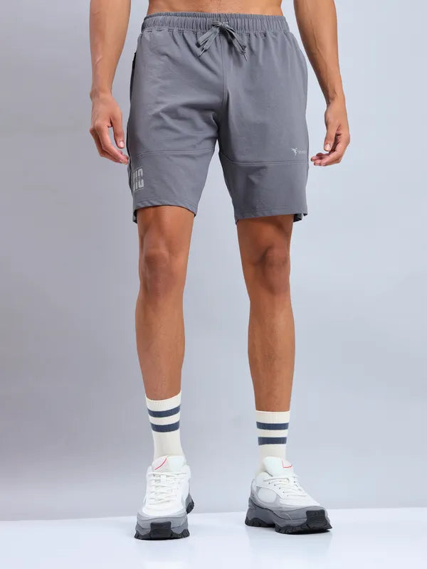 Technosport Men Shorts (Elasto Lite) - OR656 - IRON GREY