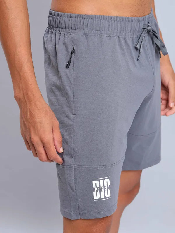 Technosport Men Shorts (Elasto Lite) - OR656 - IRON GREY