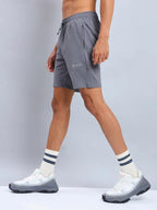 Technosport Men Shorts (Elasto Lite) - OR656 - IRON GREY
