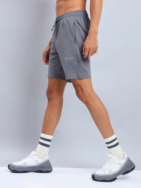 Technosport Men Shorts (Elasto Lite) - OR656 - IRON GREY