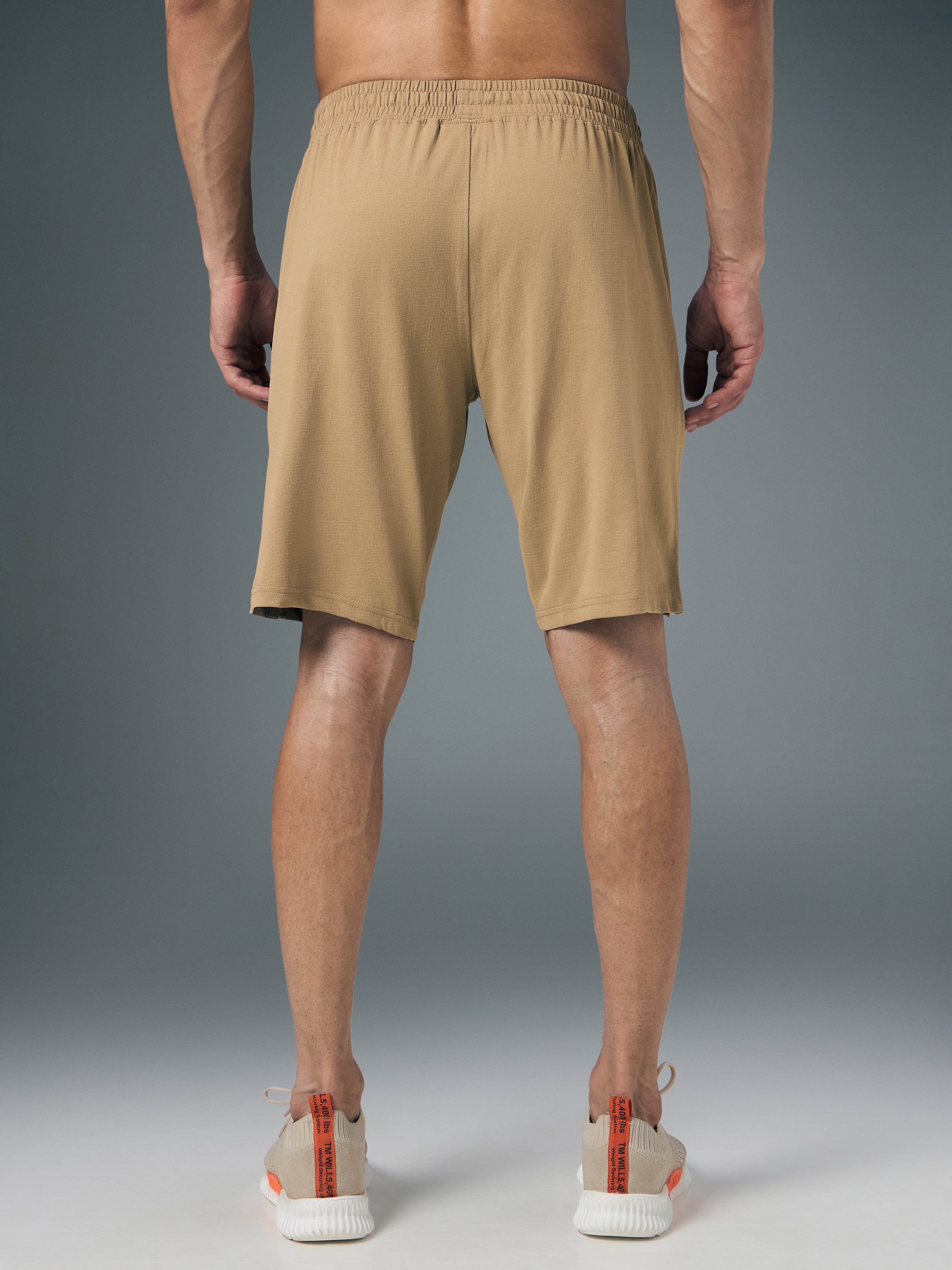 Technosport Men Shorts (Elasto Lite) - OR656 - KHAKI