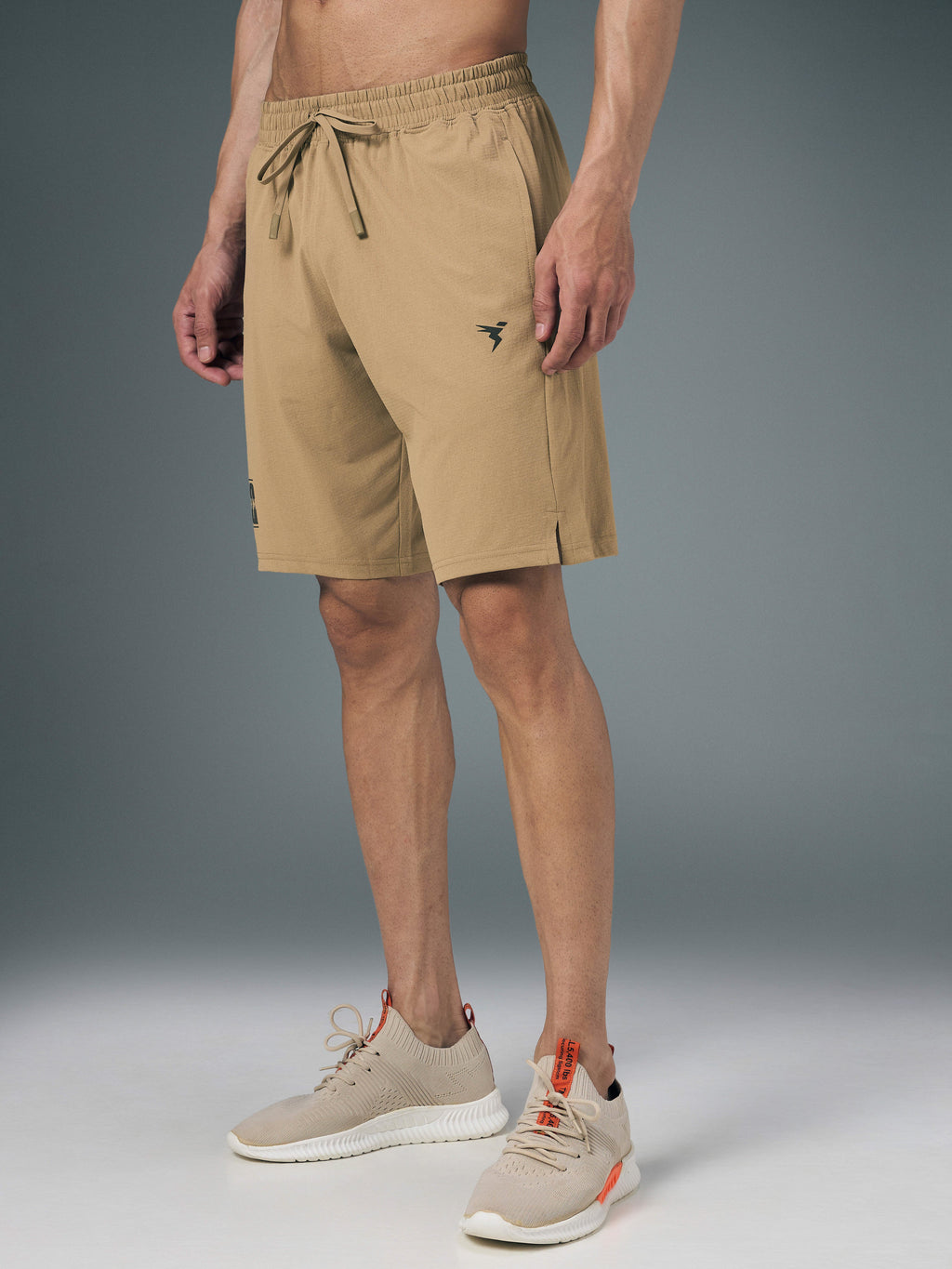 Technosport Men Shorts (Elasto Lite) - OR656 - KHAKI