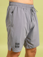 Technosport Men Shorts (Elasto Lite) - OR656 - LT GREY B