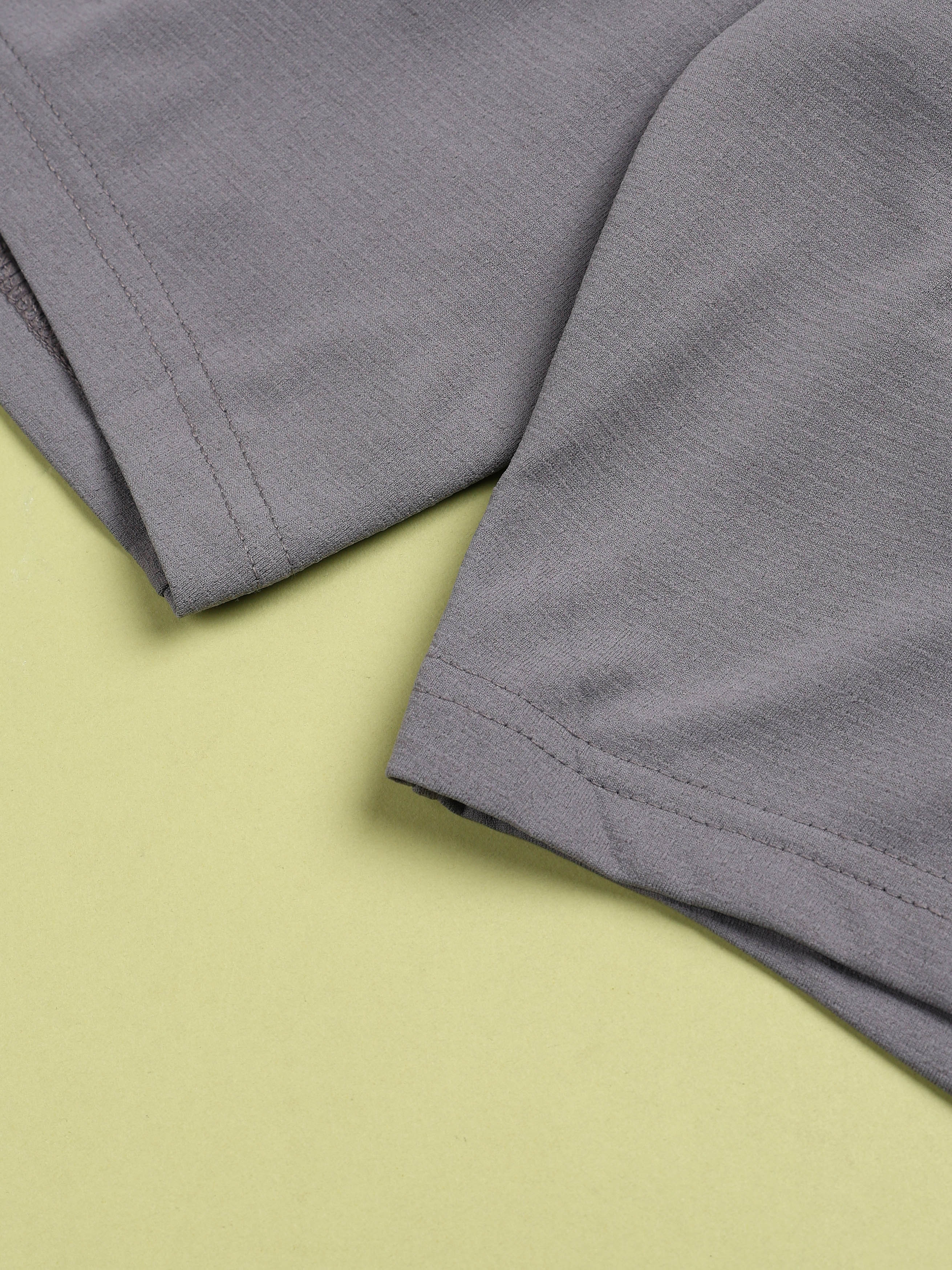 Technosport Men Shorts (Elasto Lite) - OR656 - LT GREY B