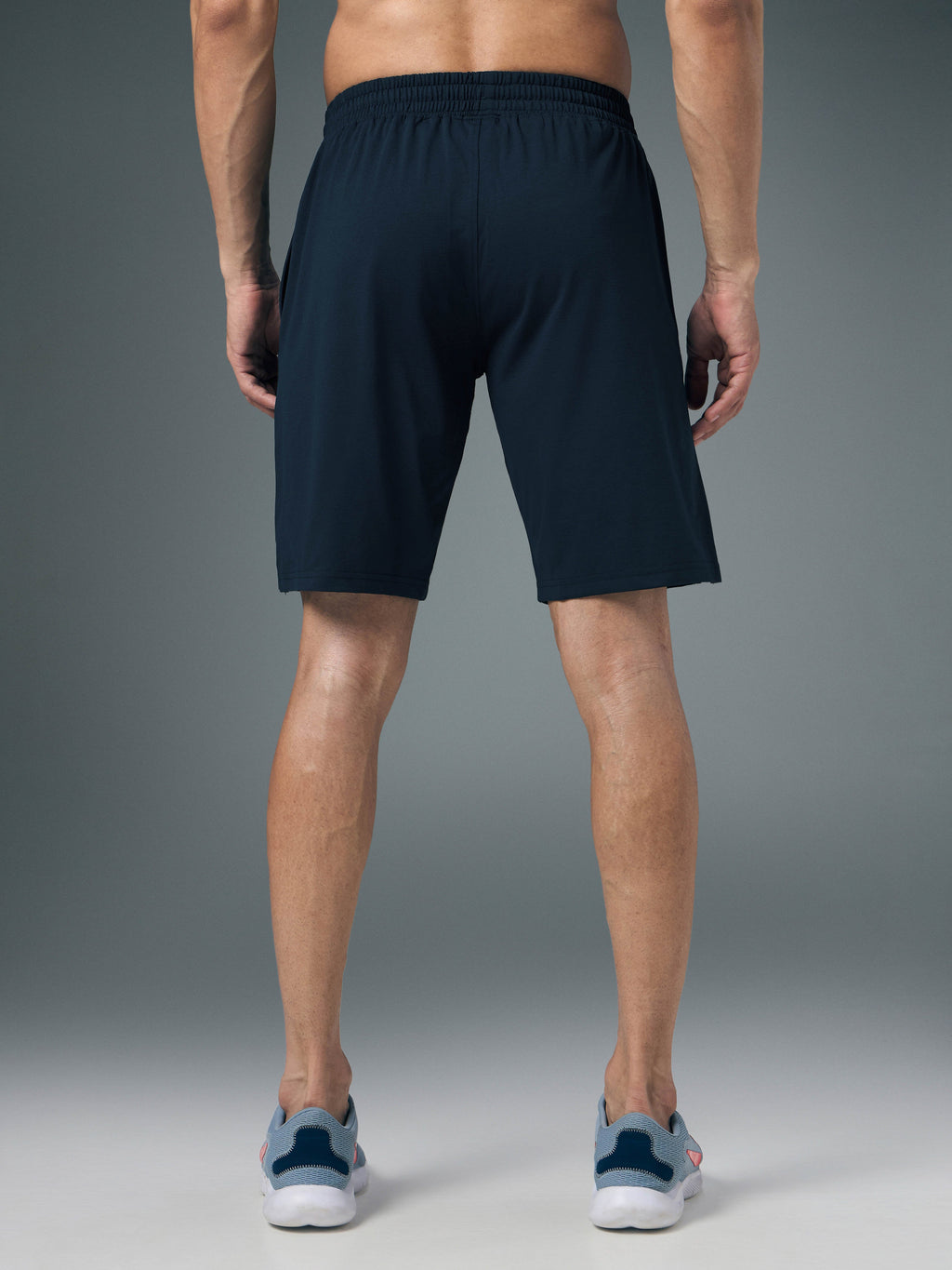 Technosport Men Shorts (Elasto Lite) - OR656 - NAVY B