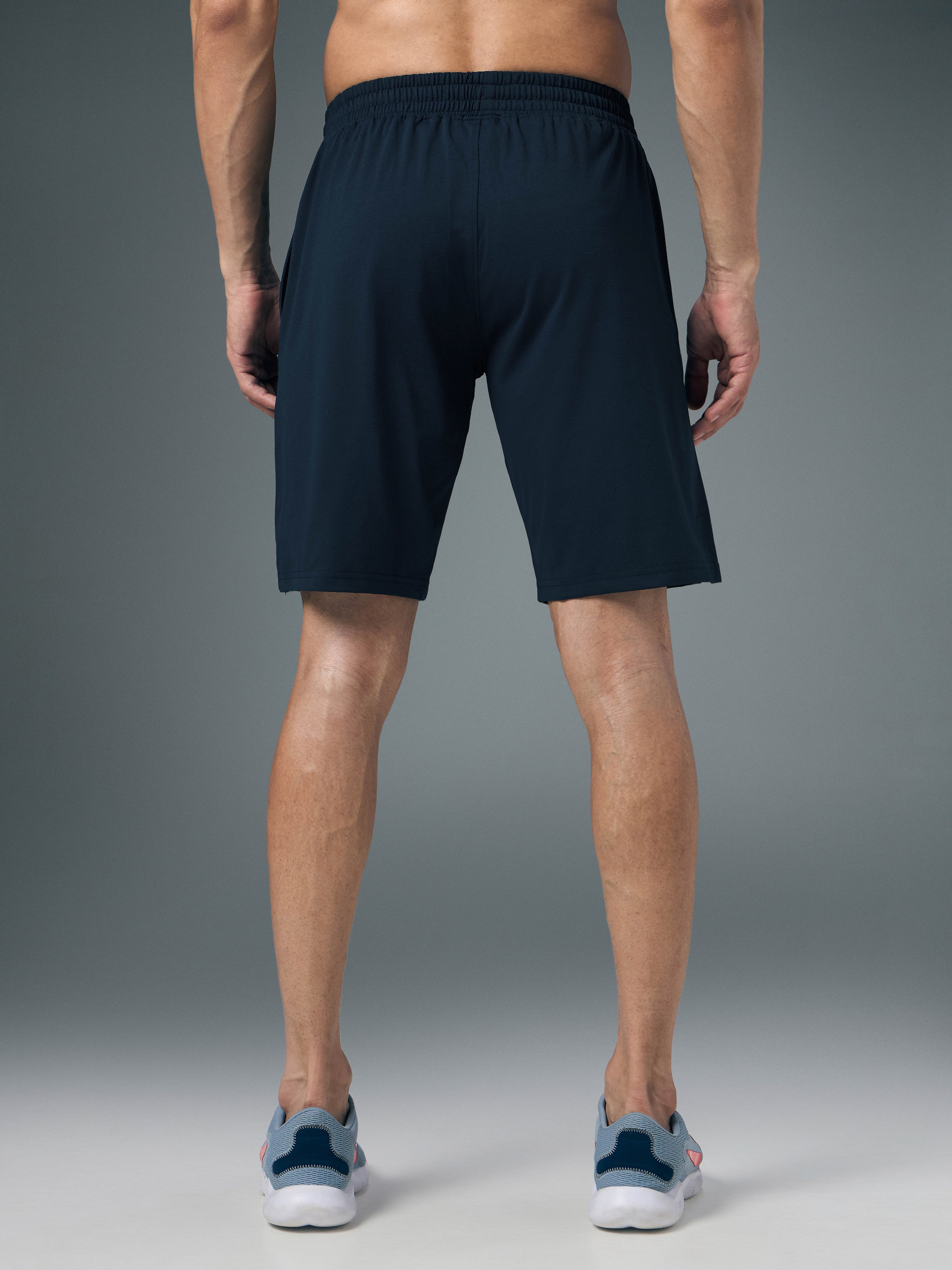 Technosport Men Shorts (Elasto Lite) - OR656 - NAVY B