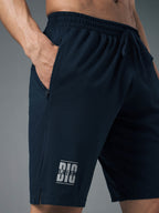 Technosport Men Shorts (Elasto Lite) - OR656 - NAVY B