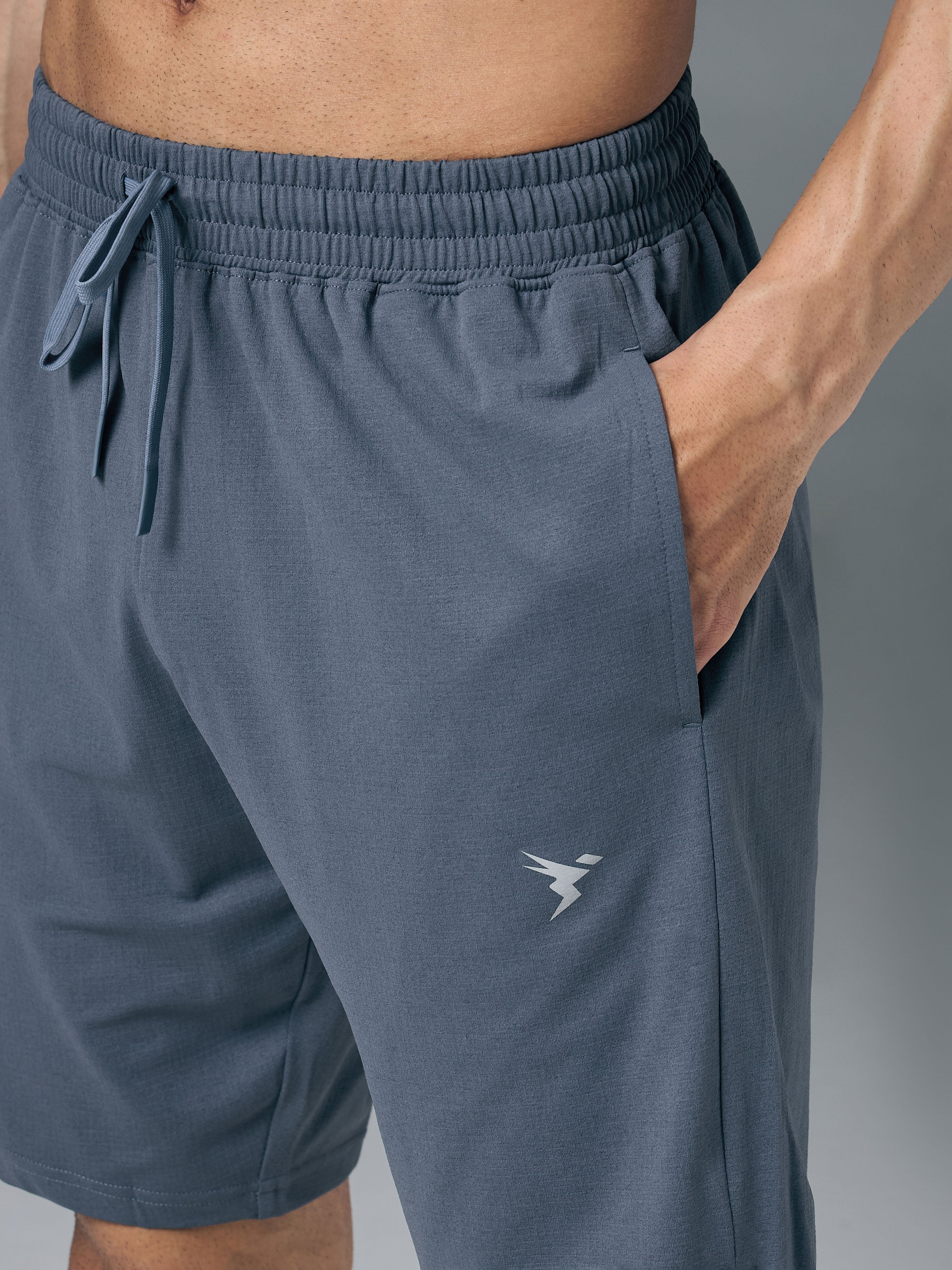 Technosport Men Shorts (Elasto Lite) - OR656 - VINTAGE INDIGO