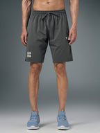 Technosport Men Shorts (Elasto Lite) - OR656 - WOODLAND GRAY