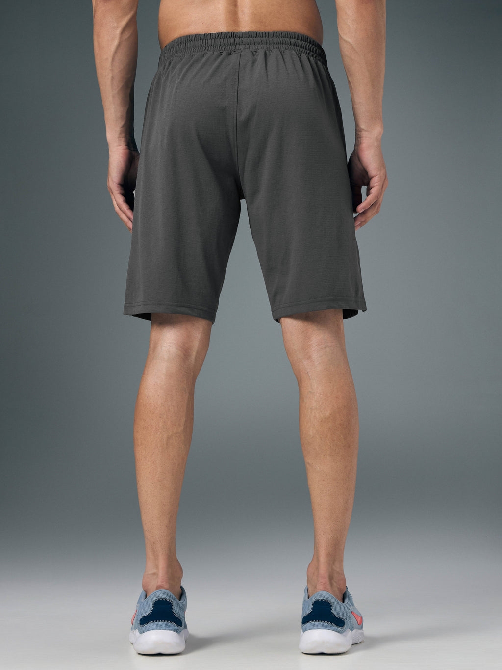 Technosport Men Shorts (Elasto Lite) - OR656 - WOODLAND GRAY