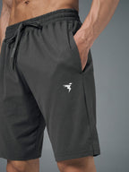 Technosport Men Shorts (Elasto Lite) - OR656 - WOODLAND GRAY