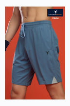 Technosport Men Shorts - OR658 - BLUE STONE