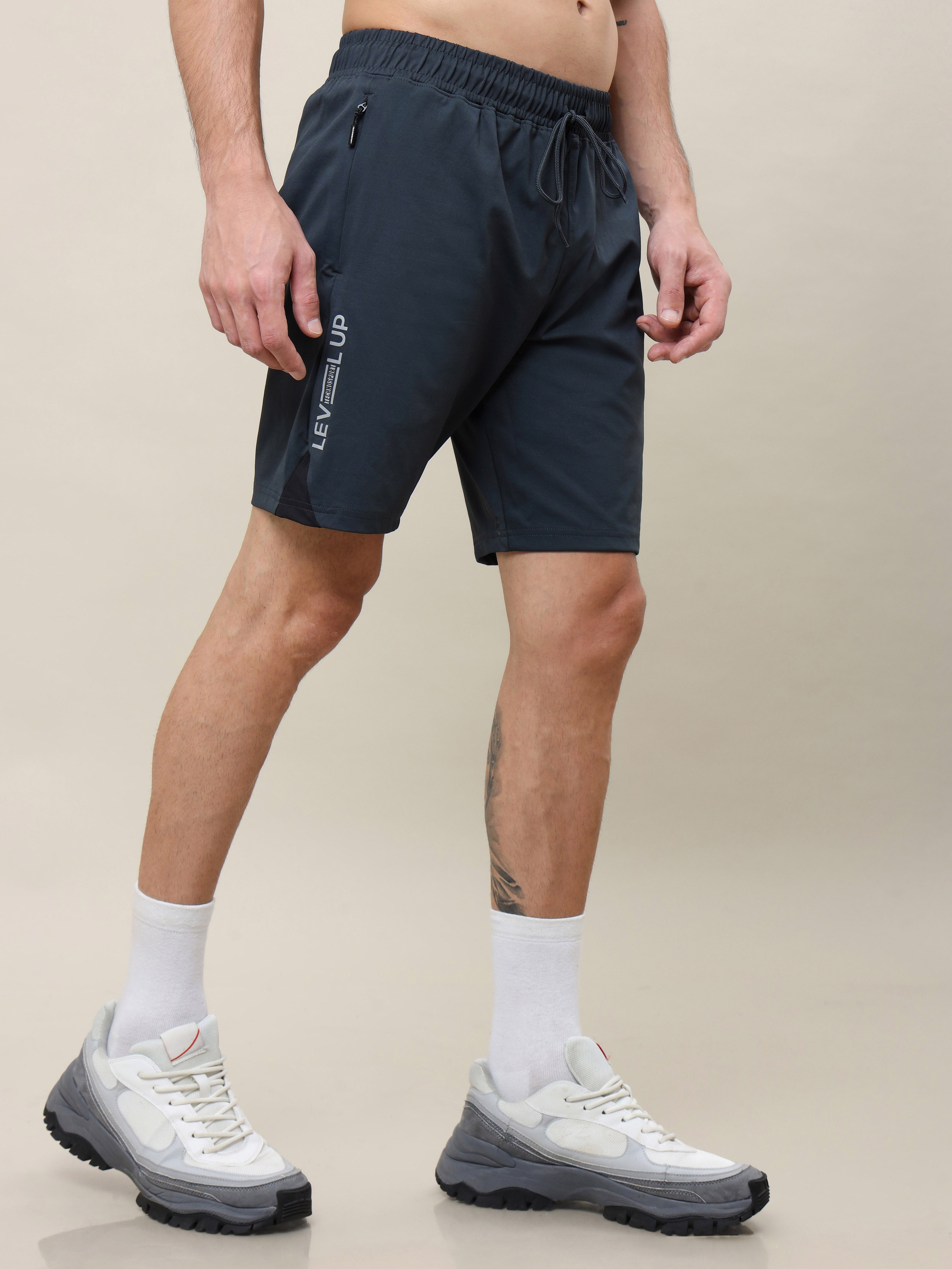 Technosport Men Shorts - OR658 - CARBON GREY